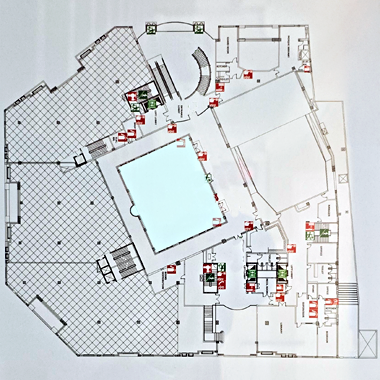 Plan of the Fanar mosque – courtesy of Fadi Hassen
