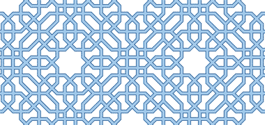 The lines from which the pattern is created