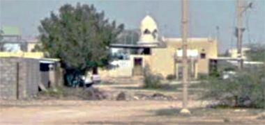 The top of the mosque at al-Aqdah in March 2023 #8211; courtesy of Google