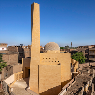The minaret – with the permission of Dar Arafa Architecture