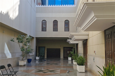 Entrance to the mosque – courtesy of Fadi Hassen