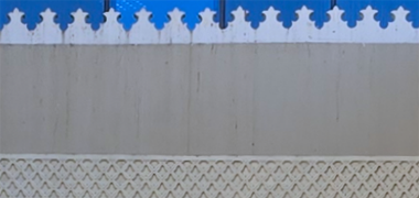 Detail near the entrance to the mosque – courtesy of Fadi Hassen