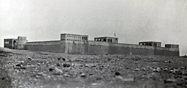 Sheikh Abdullah’s compound looking south-east – permission requested