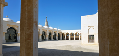 Looking north-west within the courtyard – courtesy of Fadi Hassen