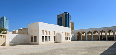 Looking south-east within the courtyard towards the Women’s mosque – courtesy of Fadi Hassen
