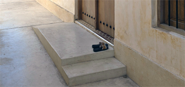 Entrance to the women’s mosque – courtesy of Fadi Hassen