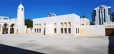 A view towards the women’s mosque – courtesy of Fadi Hassen