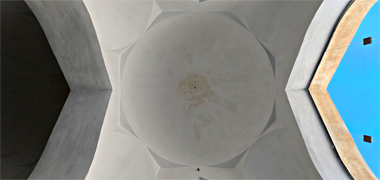 The underside view of a cupola – courtesy of Fadi Hassen