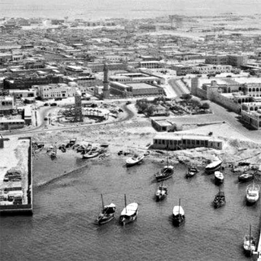 Sheikh Ali’s compound and jetty – provenance unsure