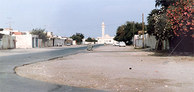 A view of a road in Medinat Khalifa south