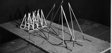 Structural model for housing the Cutty Sark