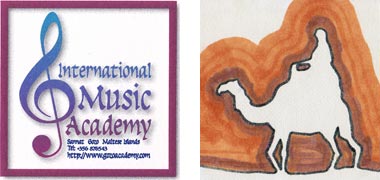 Design of a camel and the corporate image for a music academy