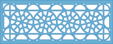 A pattern based on a Wakra wall panel