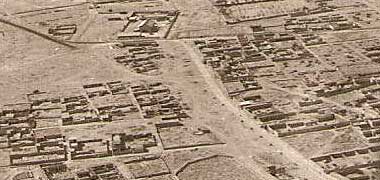 An aerial photograph of a part of Doha, 1954 – with permission from ‘Photos of Qatar’s Past’ on Facebook