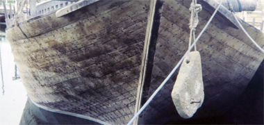 A traditional anchor