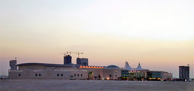 The City Centre at dusk in January 2002