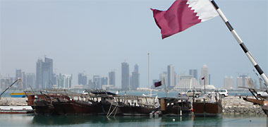 A view of development across Doha Bay