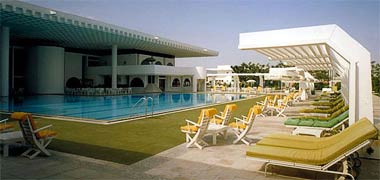 A view of the Doha Club from the north-east – permission requested from the Aga Khan Award for Architecture