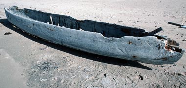 An abandoned huwri near Wakra