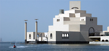 The Museum of Islamic Art seen from the Corniche