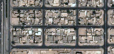 Google satellite photo of a part of Al Khor