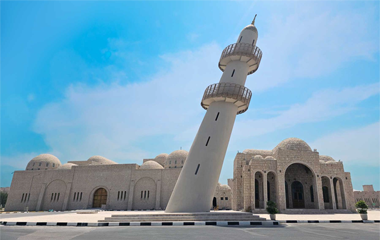 The leaning minaret at al-Shahaniyah