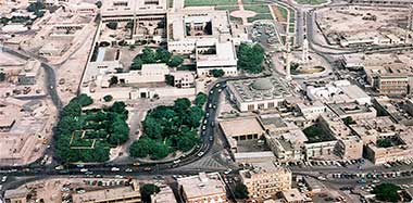The Diwan al-Amiri in its urban context – 1980s