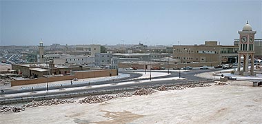 Looking south-east from the parking area in front of the Diwan al-Amiri, 1973