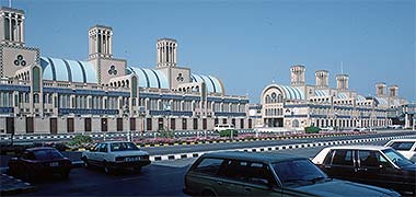 A scheme for a suq and mosque in Sharjah