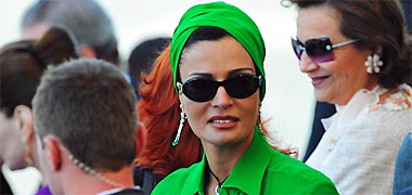 Sheikha Mozah at Bastille Day in Paris